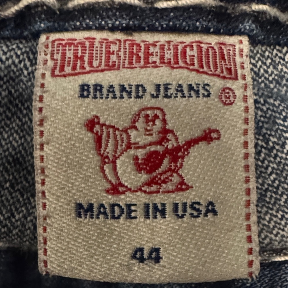 True Religion Relaxed Fit Denim Jeans Men’s 44 - Picture 14 of 14